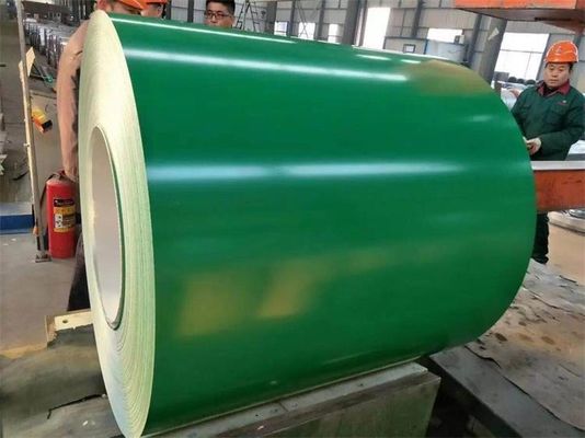 0.5mm bobine PPGI Fornire direttamente bianco colore bobina d'acciaio preverniciato per la realizzazione di lavagne RAL Tolleranza verde ± 1%