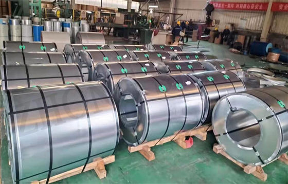 JIS/BS/EN/ASTM Standard bobine PPGI galvanizzate preverniciate per la fabbricazione di fogli ondulati e bobine di acciaio rivestite di colore PPGI