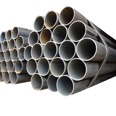Tubo di acciaio al carbonio a spirale non legato ASTM A53 Q235 ERW Tubo saldato rotondo nero a quadrato e rettangolare