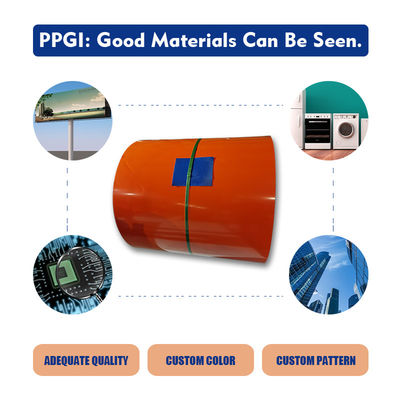 Pacchetto standard ESBS Essar Riffled PPGI texture Stew RAL5015 Coil PPGI Roll Coils RAL Marmo in Sudafrica per contenitore