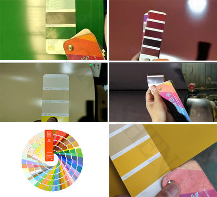 Spessore personalizzabile RALColor PPGI RAL 3019 PPGI/PPGL Coil in acciaio Color Coated Steel Coil 3D PPGI Sheet RAL Color Paint