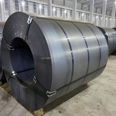 Rollo di lamiera di acciaio PVOC SS400 Q235 Q345 MS ferro nero lamiera di metallo mite bobina di acciaio al carbonio laminata a caldo con tolleranza ± 1%