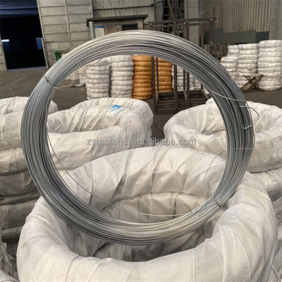 Acciaio di alta resistenza galvanizzato a molla Galvanizzato ferro metallo filo di acciaio per il taglio libero acciaio 0,7 mm 1,2 mm