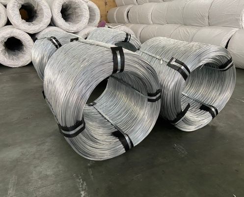 Grado di fornitura Q195 / Q235 / SAE1006 / SAE1008 delle bobine di filo di acciaio a basso tenore di carbonio zincato a caldo standard ASTM