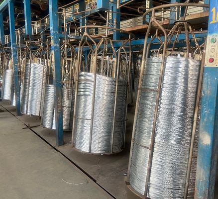 Grado di fornitura Q195 / Q235 / SAE1006 / SAE1008 delle bobine di filo di acciaio a basso tenore di carbonio zincato a caldo standard ASTM