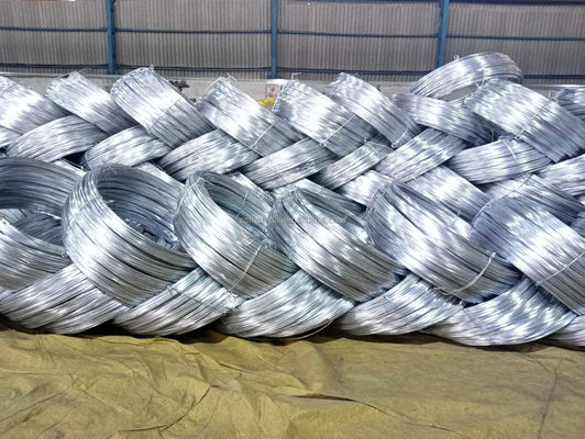 Fuoco di ferro galvanizzato ad alta resistenza per legatura e maglia lunghezza personalizzata Q195/Q235/SAE1006-1008