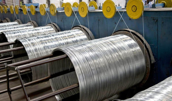 Fuoco di ferro galvanizzato ad alta resistenza per legatura e maglia lunghezza personalizzata Q195/Q235/SAE1006-1008