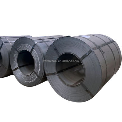 Prime Q345 S235 SS50 SS400 SK5 SPCC laminato a caldo a freddo DC01 HI bobina in acciaio a basso tenore di carbonio con servizi di piegatura 600-2000 mm di larghezza