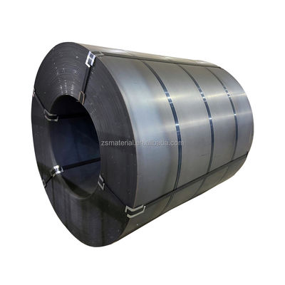 Prime Q345 S235 SS50 SS400 SK5 SPCC laminato a caldo a freddo DC01 HI bobina in acciaio a basso tenore di carbonio con servizi di piegatura 600-2000 mm di larghezza