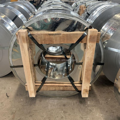 Durezza Full Hard Z275 Dx51d Zinco immerso a caldo Striscia di ferro Rollo di metallo bobina di acciaio piastra galvanizzata Gi foglio bobina di foglio di acciaio galvanizzato