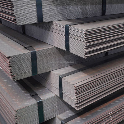 Servizio di lavorazione della bobina di acciaio 4 mm 6 mm 8 mm lamiera di acciaio al carbonio HRC lamiera nera di acciaio al carbonio laminata a caldo