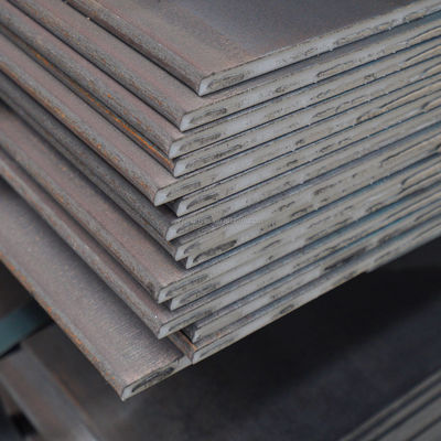 Certificato CE Q235/Q235B/Q345/Q345B/Q195/St37/St42/St37-2/St35.4/St52.4/St35 Piastra di acciaio al carbonio laminata a caldo per l'edilizia