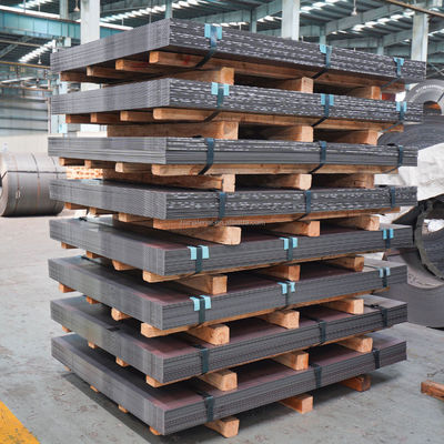 Certificato CE Q235/Q235B/Q345/Q345B/Q195/St37/St42/St37-2/St35.4/St52.4/St35 Piastra di acciaio al carbonio laminata a caldo per l'edilizia