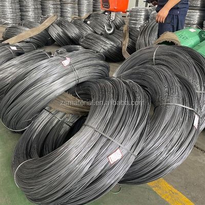 Filato di acciaio a molla nera 3mm 4mm 5mm 6mm 1670MPA Alta resistenza alla trazione e campione gratuito offerto con tolleranza ± 1%