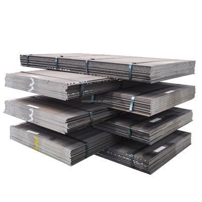 Certificato CE Q235/Q235B/Q345/Q345B/Q195/St37/St42/St37-2/St35.4/St52.4/St35 Piastra di acciaio al carbonio laminata a caldo per l'edilizia