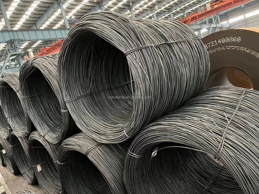 Filato di acciaio a molla nera 3mm 4mm 5mm 6mm 1670MPA Alta resistenza alla trazione e campione gratuito offerto con tolleranza ± 1%