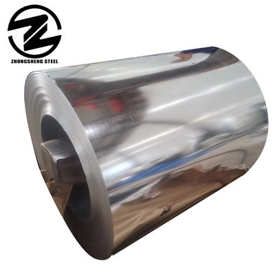 JIS G3302 Standard Tutti i tipi di materiale Dimensione personalizzata Z181-Z275 bobina di acciaio al carbonio rivestita di zinco bobina di acciaio galvanizzato