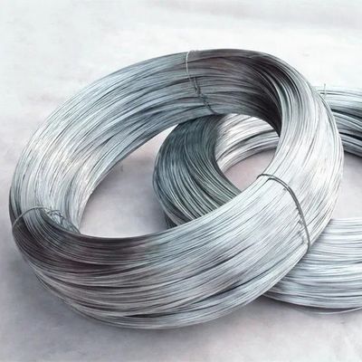 Lunghezza personalizzata BWG18 Acciaio galvanizzato a caldo filo di ferro 25 kg per rotolo con servizio di decollatura in alta domanda