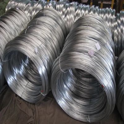 Lunghezza personalizzata BWG18 Acciaio galvanizzato a caldo filo di ferro 25 kg per rotolo con servizio di decollatura in alta domanda