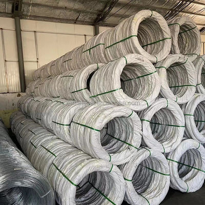 Lunghezza personalizzata BWG18 Acciaio galvanizzato a caldo filo di ferro 25 kg per rotolo con servizio di decollatura in alta domanda