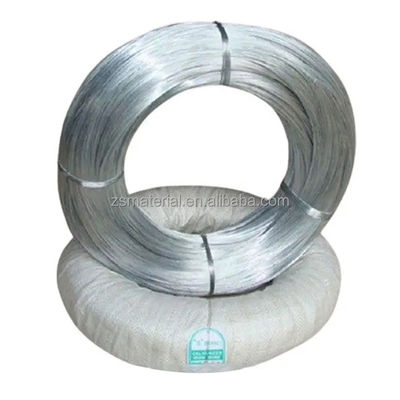 Esemplare gratuito offerto filo di legame di ferro galvanizzato zinco rivestito per legare e maglia 1,0 mm-2,4 mm acciaio speciale di taglio libero