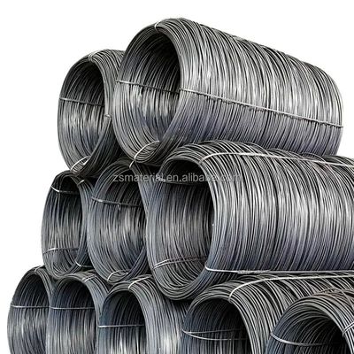 ASTM Standard Ready Stock Nero 1 mm 0,8 mm 1,2 mm q195 q235 q345 filo di acciaio al carbonio per la fabbricazione di unghie spazzola di filo di acciaio campione gratuito