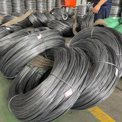 ASTM Standard Ready Stock Nero 1 mm 0,8 mm 1,2 mm q195 q235 q345 filo di acciaio al carbonio per la fabbricazione di unghie spazzola di filo di acciaio campione gratuito