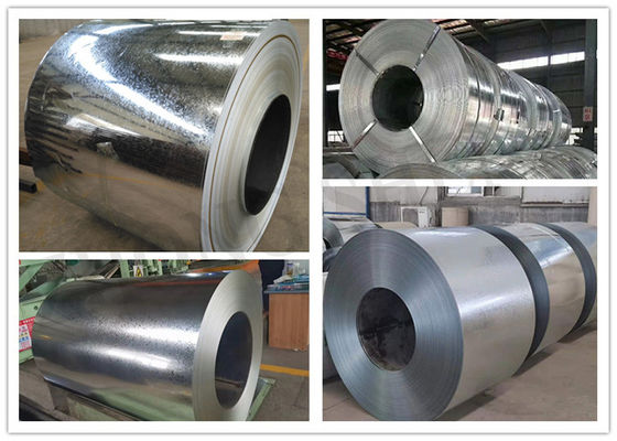 G90 DX51D bobina di acciaio galvanizzato con passaggio della pelle e tolleranza ± 1% spessore 0,125 mm-0,25 mm