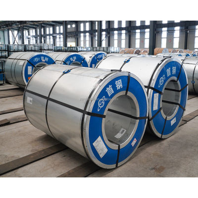 Coil di acciaio laminato a freddo rifilato nero SAE 1008 Grado 0,5 mm Spessore con servizio di foratura e tecnologia di laminazione a freddo