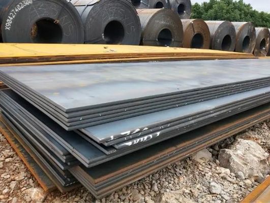 ASTM/AISI/SGCC/CGCC/TDC51DZM/TDC52DTS350GD/TS550GD/DX51D Z Q195-q345 Piastra di acciaio al carbonio laminata a caldo