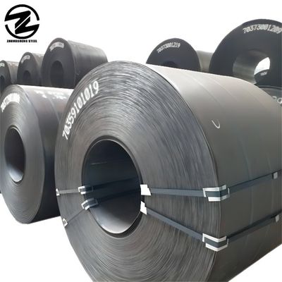 Coil di acciaio laminato a caldo standard JIS per S355JR Q345R con spessore e lunghezza personalizzati di 2,8 mm