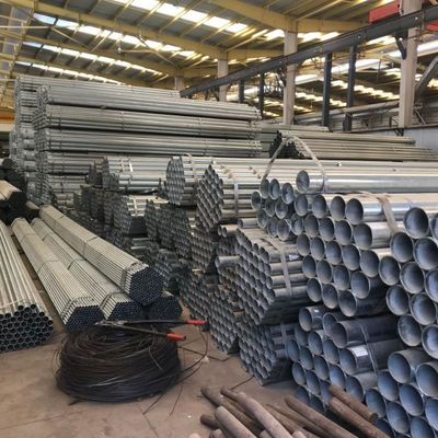 1/2 3/4 1&quot;2&quot;1.5&quot; 2,5 pollici 6 metri tubo di acciaio saldato galvanizzato Tolleranza ± 1% Certificato SNI per idraulici e industriali