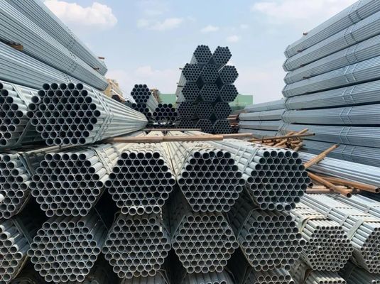 1/2 3/4 1&quot;2&quot;1.5&quot; 2,5 pollici 6 metri tubo di acciaio saldato galvanizzato Tolleranza ± 1% Certificato SNI per idraulici e industriali