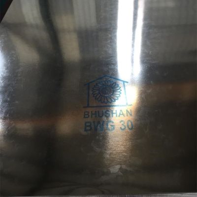 Materiali da costruzione 0,12-4,0 mm lamiera di acciaio galvanizzata laminata a freddo dalla tecnica basata sulla laminatura a caldo