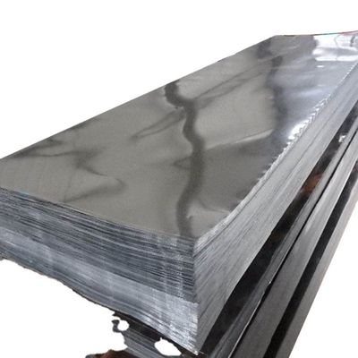 Fogli di acciaio galvanizzato leggermente oliato 0,12-5,0 mm incrostati a caldo di zinco rivestito di piatto piatto di finitura piana foglio GI per la certificazione SNI