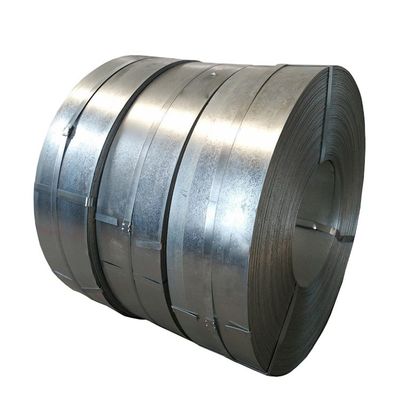Materiali grezzi metallici Dx51d bobine di strisce di acciaio galvanizzato a caldo con rivestimento Z121-Z180 e certificato BIS