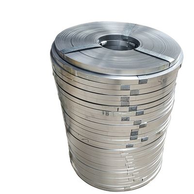 Materiali grezzi metallici Dx51d bobine di strisce di acciaio galvanizzato a caldo con rivestimento Z121-Z180 e certificato BIS