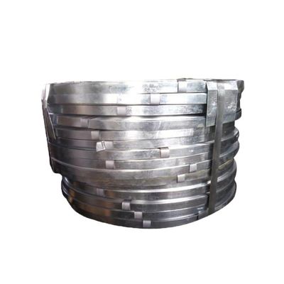 Materiali grezzi metallici Dx51d bobine di strisce di acciaio galvanizzato a caldo con rivestimento Z121-Z180 e certificato BIS