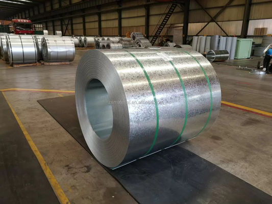 Coil di acciaio rivestito di zinco galvanizzato a basso tenore di carbonio Z10-Z29 Superficie galvanizzata 60g 100g 150g 200g