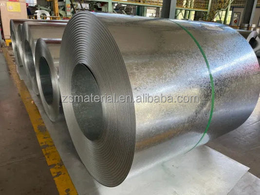 Coil di acciaio rivestito di zinco galvanizzato a basso tenore di carbonio Z10-Z29 Superficie galvanizzata 60g 100g 150g 200g