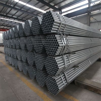 Forma di sezione rotonda ASTM A106 Sch 40 ERW GI Tubo in acciaio galvanizzato con tolleranza ± 1%