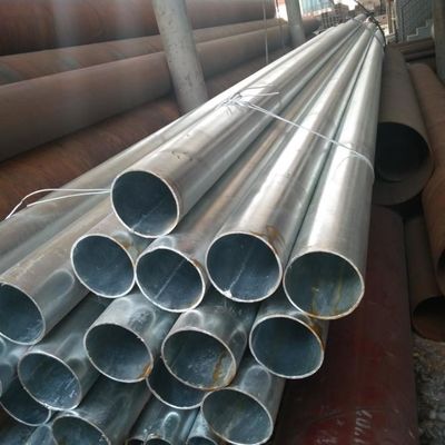 Forma di sezione rotonda ASTM A106 Sch 40 ERW GI Tubo in acciaio galvanizzato con tolleranza ± 1%