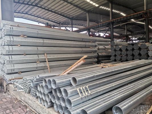 Forma di sezione rotonda ASTM A106 Sch 40 ERW GI Tubo in acciaio galvanizzato con tolleranza ± 1%