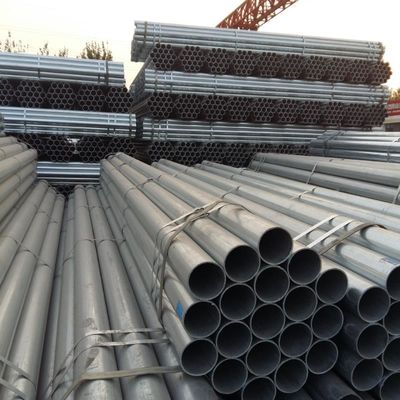 Forma di sezione rotonda ASTM A106 Sch 40 ERW GI Tubo in acciaio galvanizzato con tolleranza ± 1%