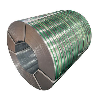 Strisce di acciaio galvanizzato bobina 0,80 mm SGCC immerso a caldo in zinco rivestito strisce di acciaio galvanizzato in rotoli Skin Pass Sì Tolleranza ± 1%