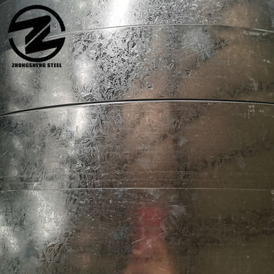 Strutturale Striscia di acciaio Galvanizzato Z12 0,80 mm SGCC Striscia di acciaio GI immersa a caldo per il servizio di lavorazione della piegatura