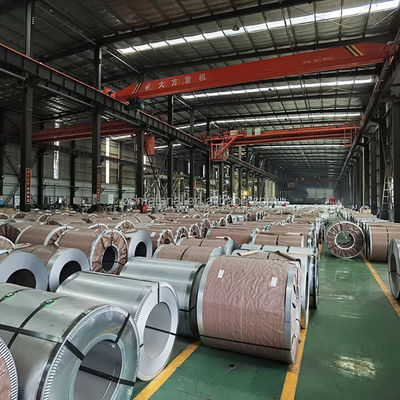 Vendita in grandi quantità di bobine di acciaio galvanizzato certificate GS Dx51d Dx52D con spangolo minimo zero