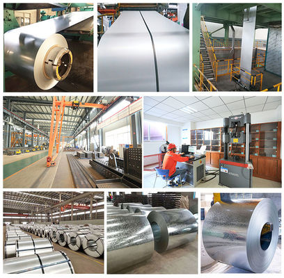 Fogli di acciaio laminato a caldo in bobina per la lunghezza della bobina 3000-6000 mm di grado DX51D Z/DX52D Z/DX53D Z/DX54D Z ecc.