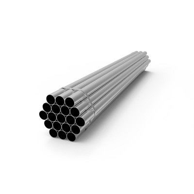 Tubo di fluido di diametro esterno da 20 a 220 mm tubo di ferro galvanizzato tubo di zinco rivestito tubo di acciaio rotondo da 4 pollici