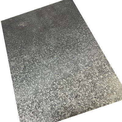 Servizio di lavorazione per la piegatura a caldo a base di laminazione Piastra di acciaio galvanizzato DC02 spessore 100x60x0.4mm piastra DX54D
